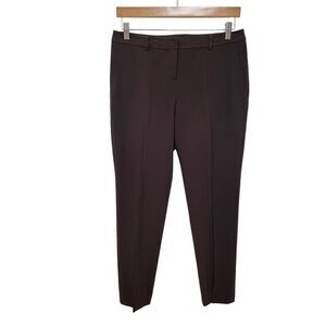 St. John Pleated Dress Pants Trousers Workwear Career Dark Brown women’s size 4